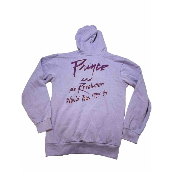 The Prince Estate Sweatshirt Purple Rain Sweatshirt Small Hoodie Revolution Tour - Picture 2 of 5
